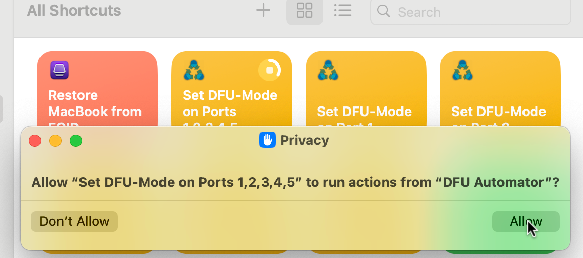 Privacy Popup