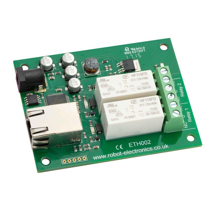 Devantech ETH002-B Ethernet - 2 x 16A relay module