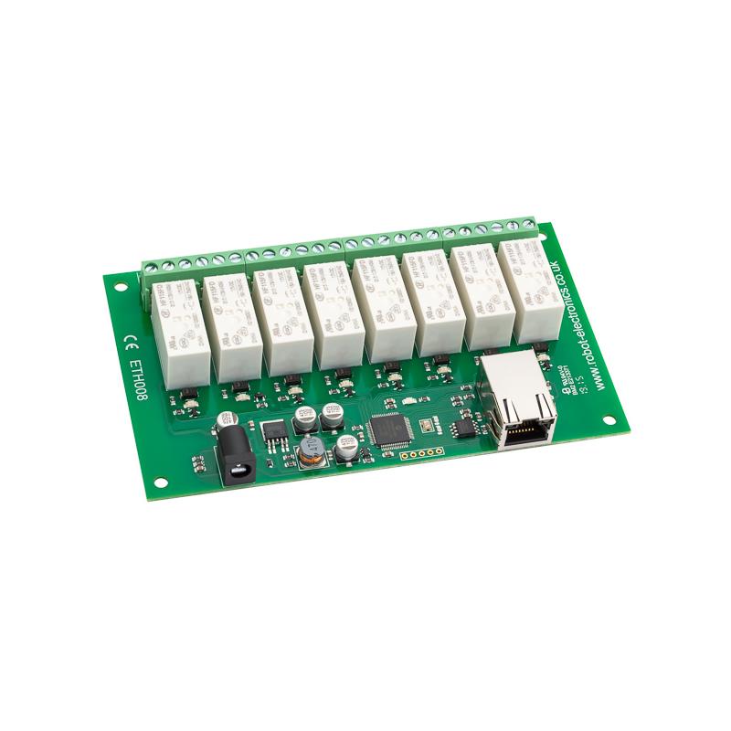 Devantech ETH008-B Ethernet - 8 x 16A relay module